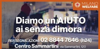 Senza fissa dimora, attivo piano freddo del Comune.