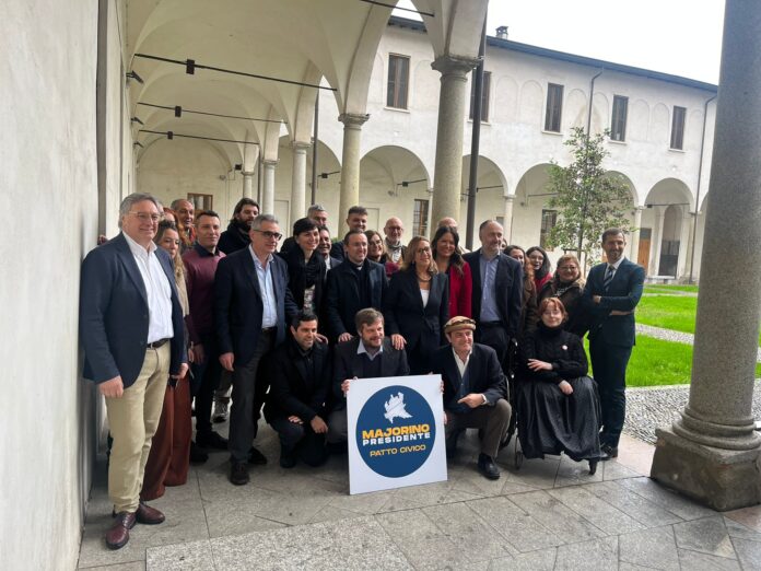 REGIONALI, MAJORINO PRESENTA LISTA PATTO CIVICO (FOTO)