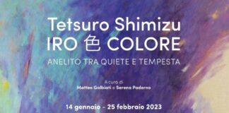 Tetsuro Shimizu espone a Palazzolo sull’Oglio da sabato 14 a cura del Consolato del Giappone a Milano.