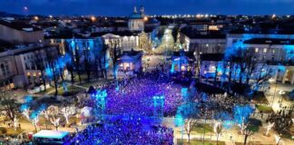 In 21.000 in piazza a Bergamo Capitale della Cultura.