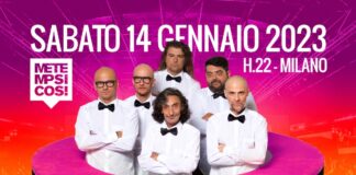 Buon Compleanno Metempsicosi, sabato 14 gennaio 2023 al Teatro Principe.