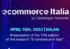 Ecommerce Italia 2023, senza innovazione non c’è crescita, 18 aprile Swiss Chamber a cura di Casaleggio associati.