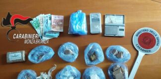 Droga, maxi blitz dei Carabinieri in Brianza, 8 arresti.