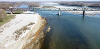 Siccità, Coldiretti: livello Po salito di 1 cm appena dopo le precipitazioni.