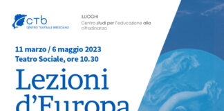 Lezioni d’Europa. Quattro incontri alla ricerca dello spirito europeo a Brescia.