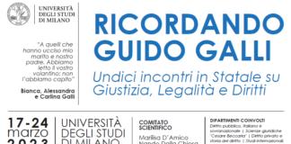 Giustizia, legalità e diritti: al via in Statale la Settimana della legalità in ricordo di Guido Galli. Domani incontro con Don Luigi Ciotti e Nando dalla Chiesa in Aula Magna.