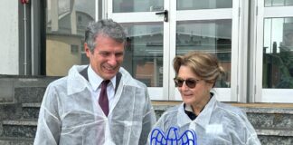 I vertici di Assolombarda in visita alla Sipcam Oxon di Salerano sul Lambro.