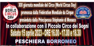 Sotto il tendone di Peschiera Borromeo, la proiezione gratuita del film-spettacolo “CircoTeatro Ambrosiano, il Circo prima del Circo”.