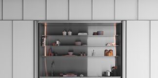 C+S Architects presenta alla Milano Design Week SKIN, il nuovo kitchen system per Elmar.