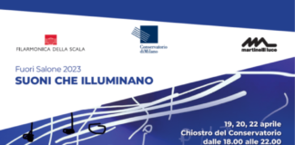 Suoni che illuminano, gli appuntamenti al Conservatorio per la Milano design Week.