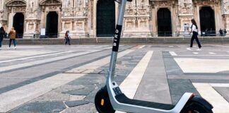 Milano, con il Salone del Mobile +47% di noleggi monopattini.