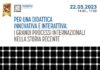Un format di educazione immersiva alla scoperta dei grandi processi internazionali nella storia recente, lunedì 22 in Bicocca.