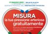 Giornata mondiale dell’ipertensione arteriosa mercoledì 17: l’importanza di misurarla correttamente.