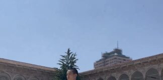 Valentino The Narratives la sfilata nel Cortile della Statale