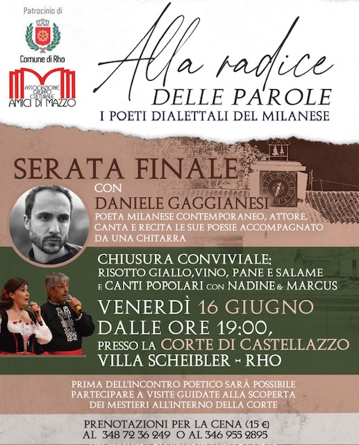 SERATA FINALE POETI DIALETTALI MILANESI
