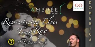 Tony Ray nel segno di Elvis domenica 2 ad Agrate Brianza