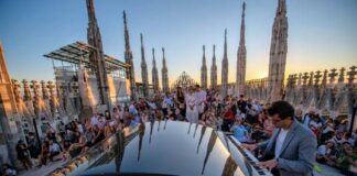 Serata con il pianoforte di Alessandro Martire il 6 luglio sulla terrazza del Duomo