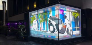 Yamaha Motor è il primo brand due ruote in Italia a realizzare un DOOH 3d