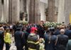 Incendio Rsa, iniziati in Duomo funerali delle vittime