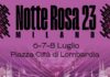 Tutto pronto per la seconda edizione della Notte Rosa, da giovedì 6 a sabato 8 in Piazza Città di Lombardia