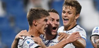 Atalanta, vittoria nel finale in casa del Sassuolo, subito a segno De Ketelaere