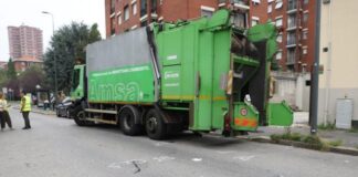 Donna investita ed uccisa da compattatore rifiuti in via Trasimeno