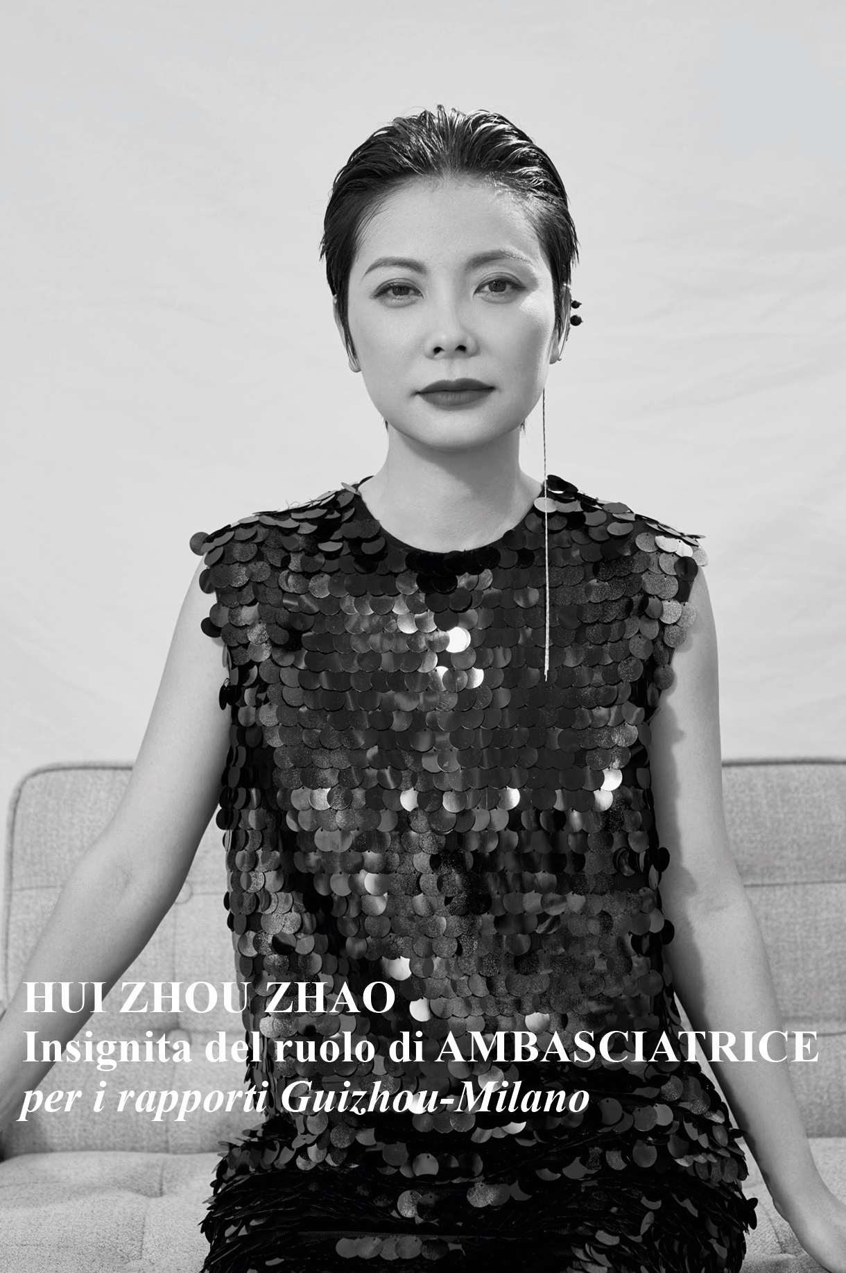 Hui Zhou Zhao insignita del ruolo di ambasciatrice per i rapporti ...