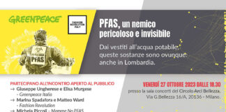 Greenpeace: Pfas nelle acque di Milano, oltre 1 campione su 4 contaminato