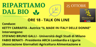 Mercoledì 25 ottobre, l’evento on line “Ripartiamo dal Bio”, con Wigwam Affori e Bicocca