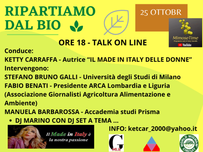 BIO 25 OTTOBRE