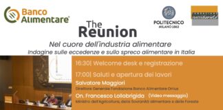 Nel cuore dell’industria alimentare: indagine sulle eccedenze e sullo spreco alimentare in Italia, lunedì 23 Fondazione Cariplo a cura di Banco Alimentare