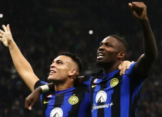 Thuram cancella Lukaku, l’Inter supera la Roma e ritorna in testa in solitaria