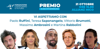 Premio Costruiamo il Futuro, sabato 21 Auditorium Allianz MiCo