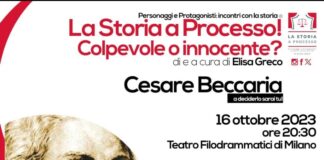 Cesare Beccaria, colpevole o innocente? Questa sera al Teatro Filodrammatici