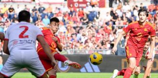 Monza in 10 beffato nel finale all’Olimpico