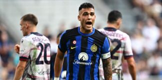 Inter fermata dal Bologna, da 2-0 a 2-2