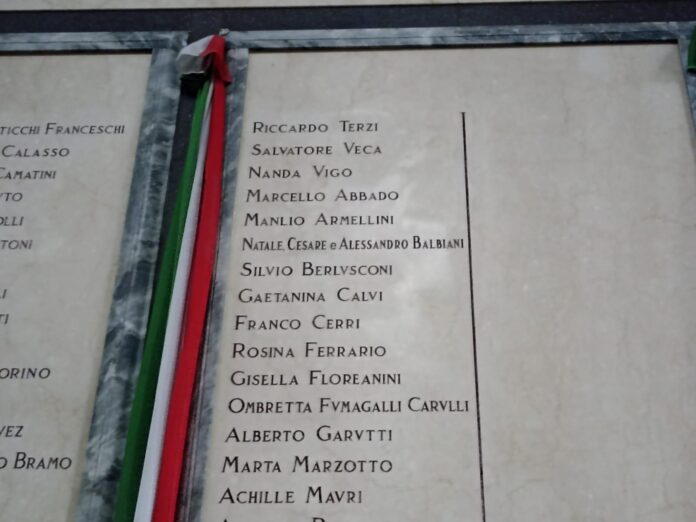 FAMEDIO, CERIMONIA NUOVI ISCRITTI: ANCHE BERLUSCONI TRA GRANDI MILANO (FOTO 1)