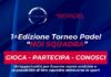 Torneo di Padel Noi Squadra, sabato 18 a Gallarate