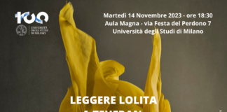 Leggere Lolita a Teheran, reading concert, martedì 14 in Statale