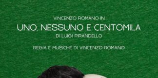 Uno, nessuno e centomila di Pirandello con Vincenzo Romano venerdì 24 e sabato 25 Alta Luce Teatro