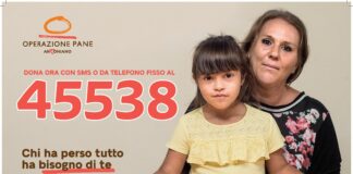 Chi ha perso tutto ha bisogno di te, sostieni l’Operazione Pane al numero solidale 45538