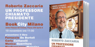 Un professore chiamato presidente, l’autobiografia di Roberto Zaccaria presentata domenica 19 in anteprima all’Anteo