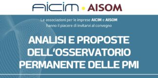 Analisi e proposte dell’Osservatorio Permanente delle PMI, convegno a cura di AICIM e AISOM, giovedì 30 novembre Bologna, Hotel I Portici