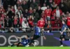 Col Benfica torna la pazza Inter, primo tempo disastroso con tripletta dell’ex Joao Mario, rimonta e pari nella ripresa