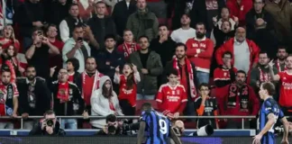 Col Benfica torna la pazza Inter, primo tempo disastroso con tripletta dell’ex Joao Mario, rimonta e pari nella ripresa