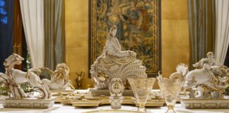 Il Trionfo da tavola di Gio Ponti dal Museo Ginori a Villa Necchi a cura del Fai