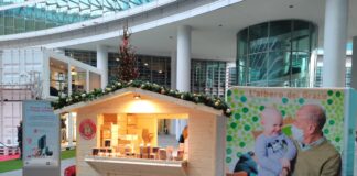 Apre la Casetta di Natale dei Bambini del Verga nel Villaggio di Piazza Città di Lombardia