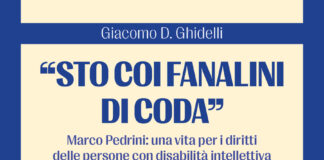 Disabilità intellettive e neurosviluppo, esce “Sto coi fanalini di coda” di Giacomo Ghidelli, edito da LibraccioEditore. Il ricavato sarà devoluto ad Anffas Nazionale