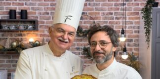 Panettone Mediterraneo di Maradona Youssef con Gino Fabbri