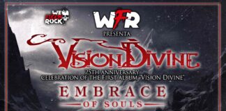Vision Divine 1st album 25th anniversary special show + Embrace of Souls live debut + Guests @ Slaughter per WFR il 27 aprile 2024